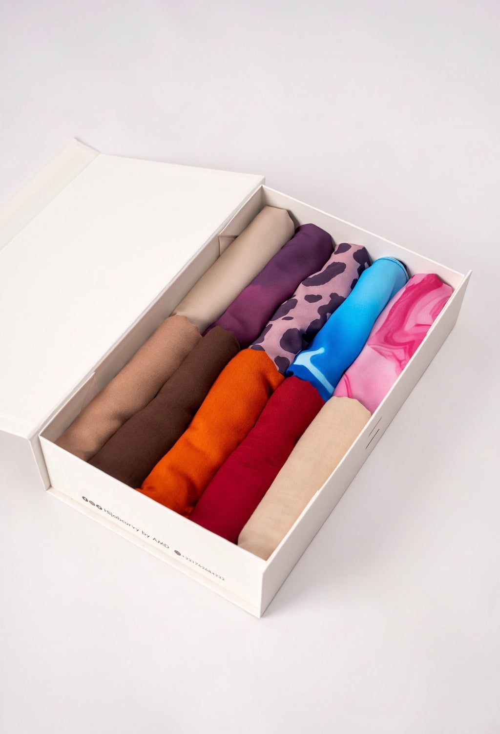 Box 10 mousseline imprimée & modal premium