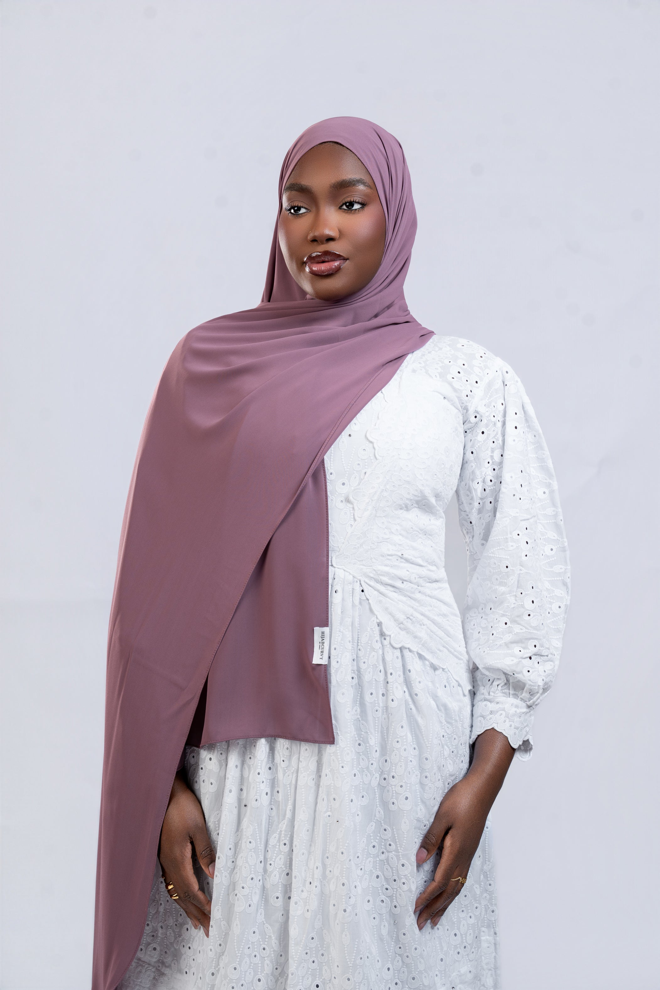 Mousseline premium Nude Mauve