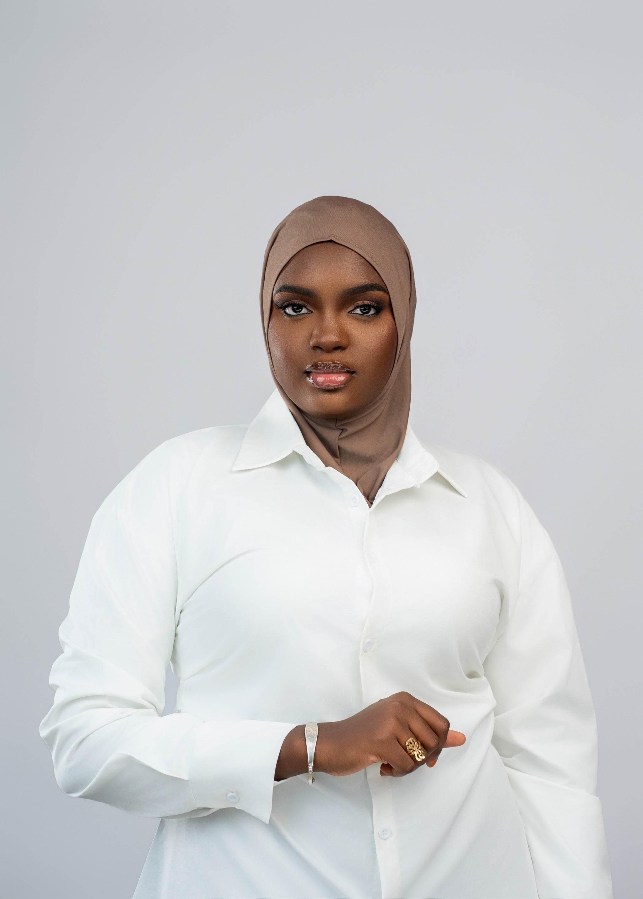 Cagoule premium Marron