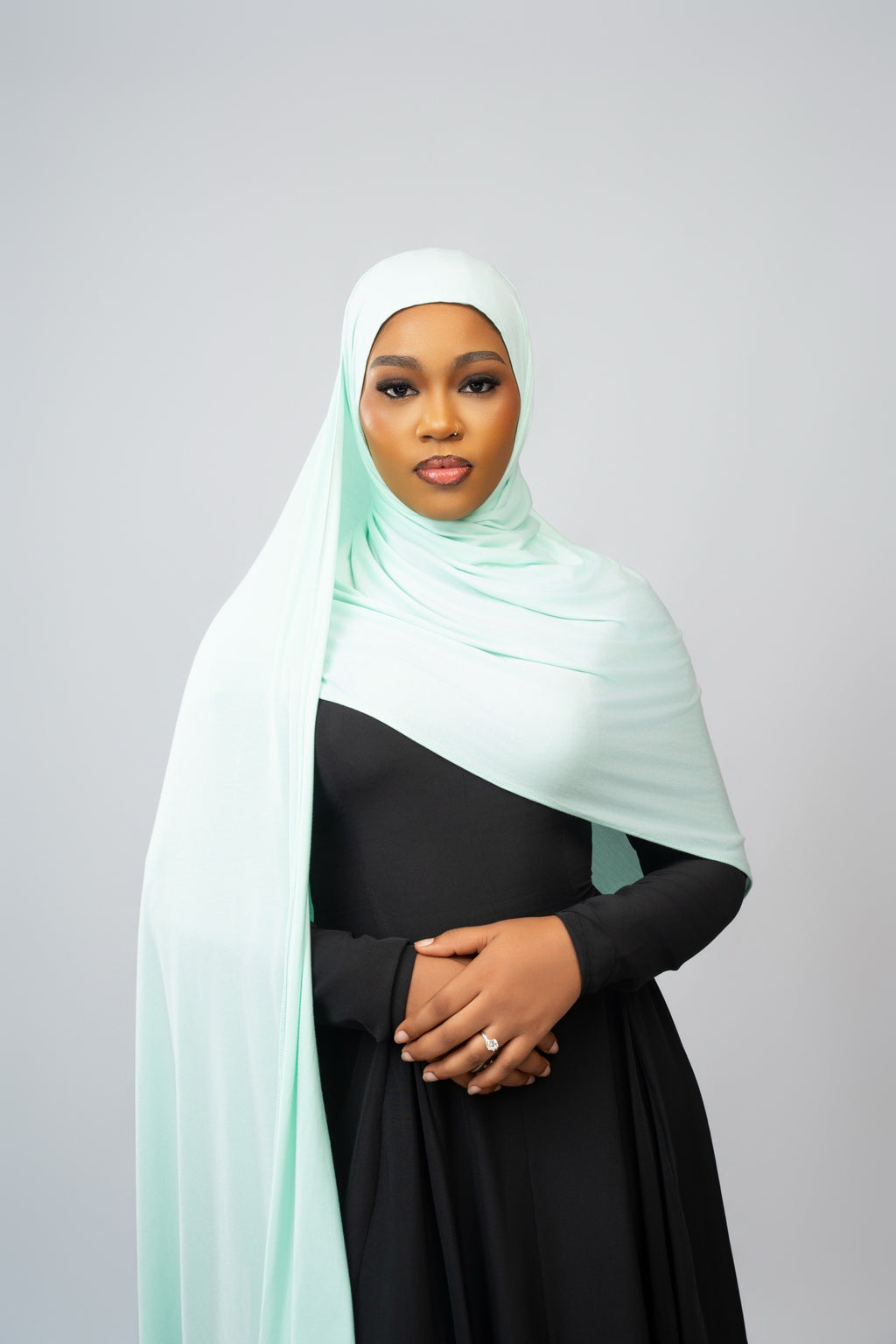 Hijab sans effort Vert d’eau