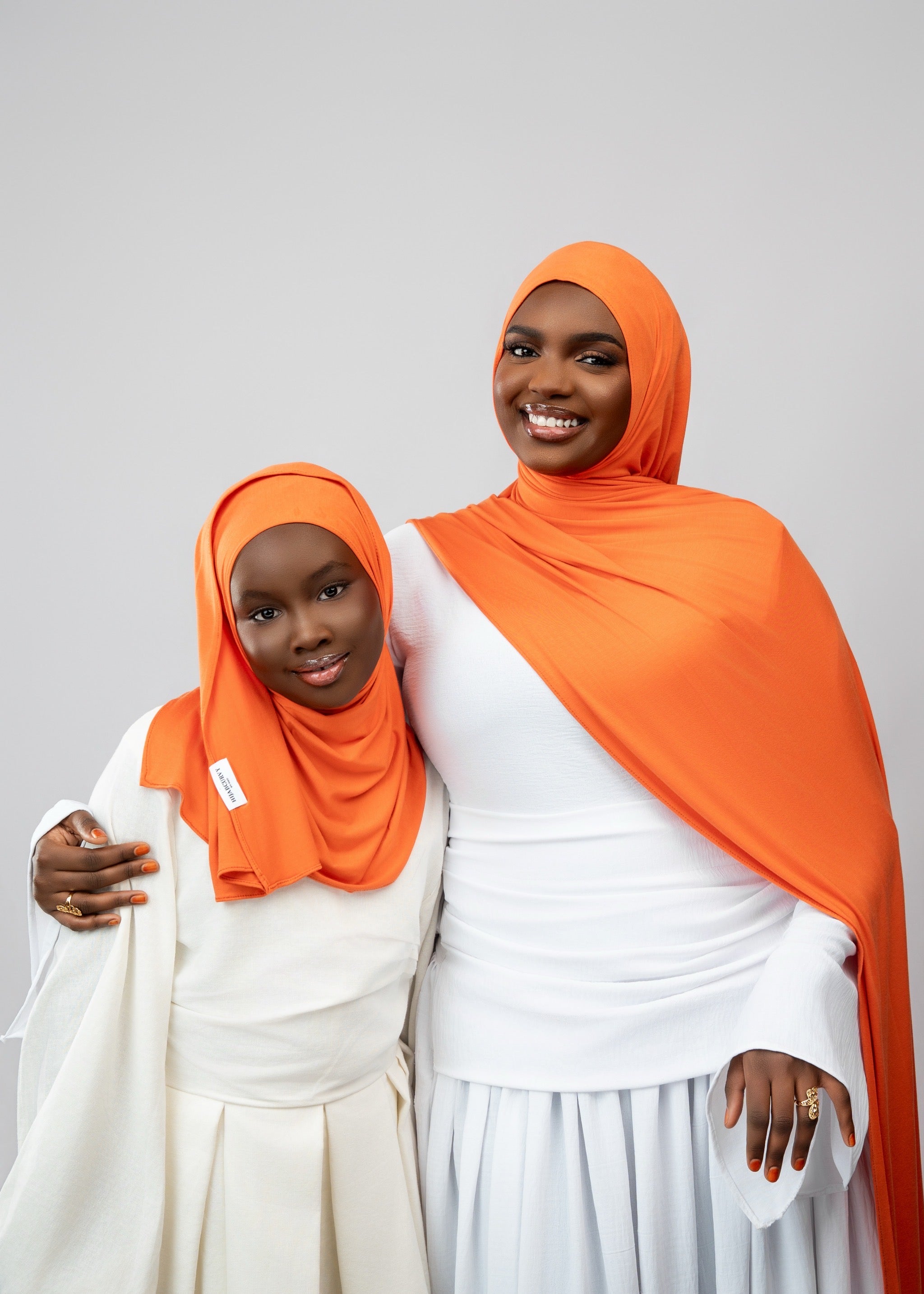 Hijab enfant Orange
