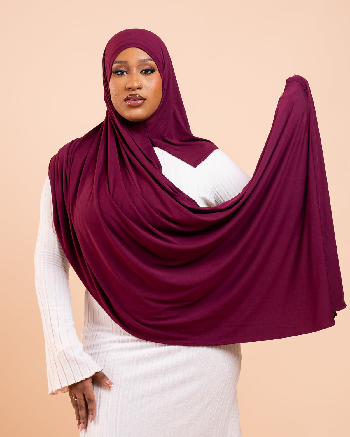 Hijab sans effort Bordeaux