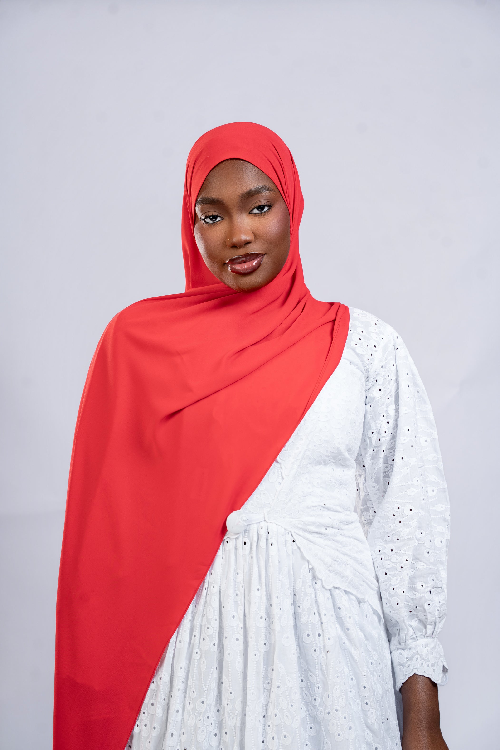 Mousseline premium Rouge