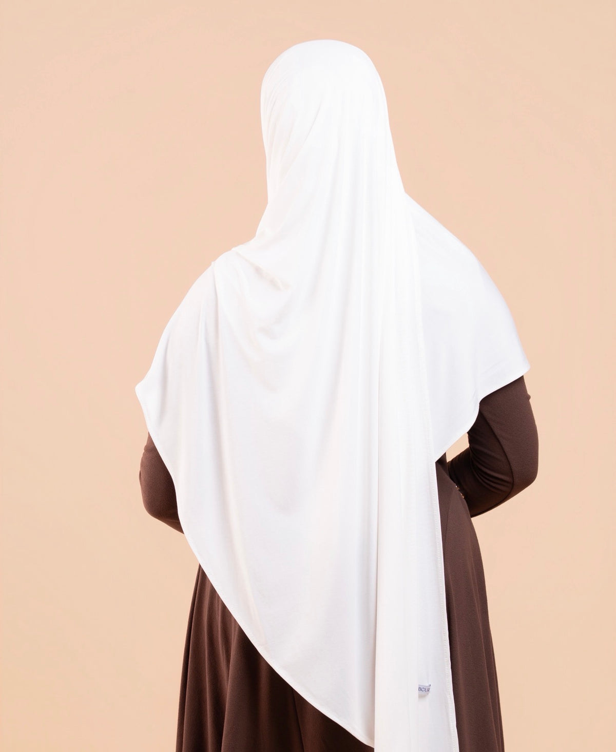 Hijab enfant Crème