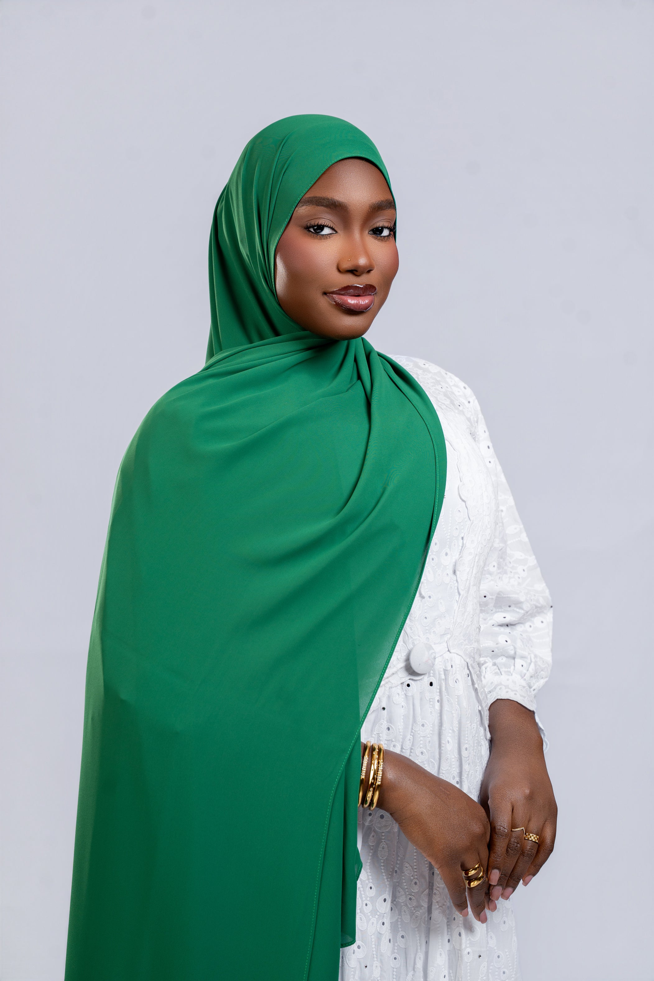 Mousseline premium Vert