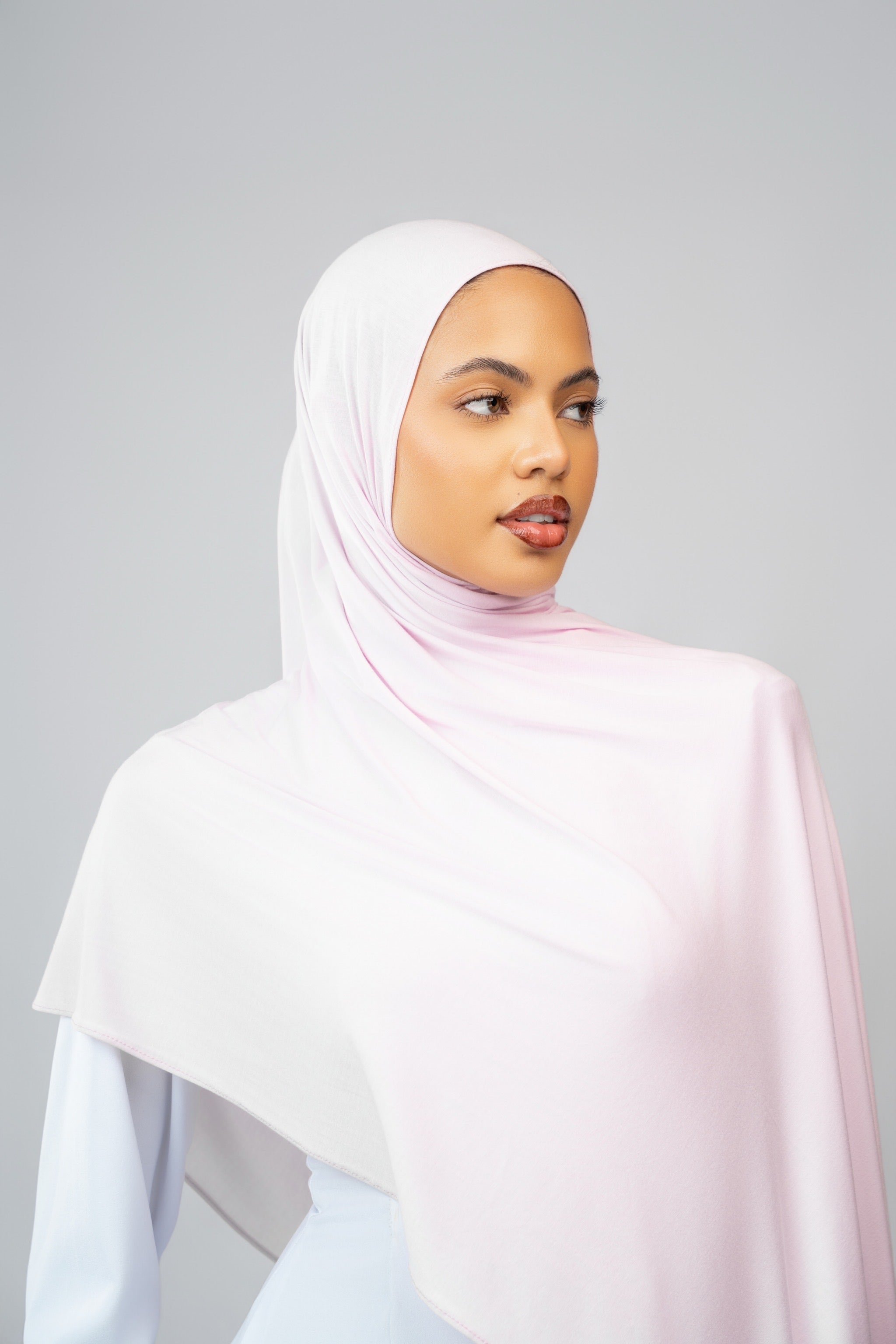 Hijab sans effort Rose clair