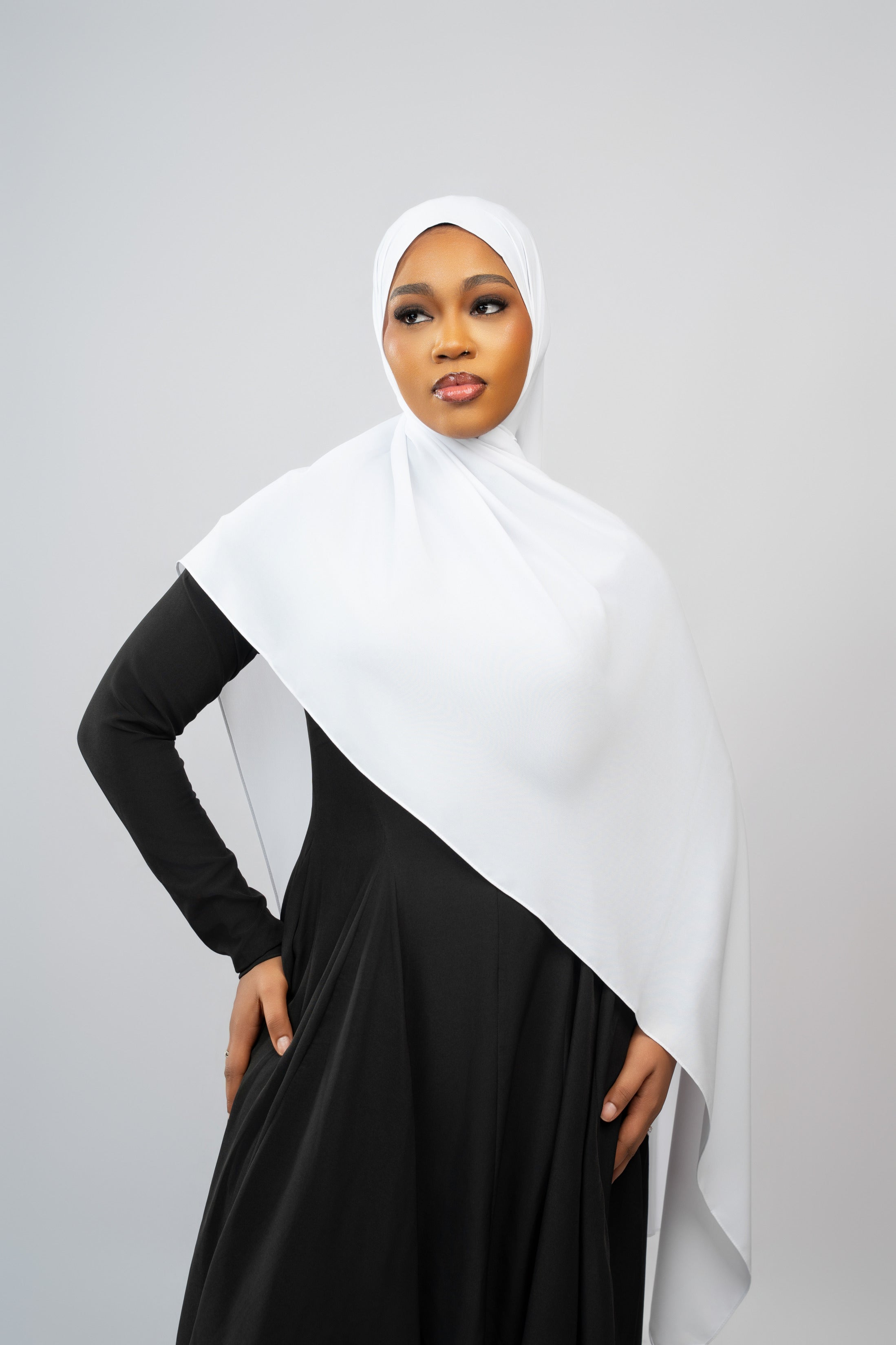 Mousseline premium Blanc