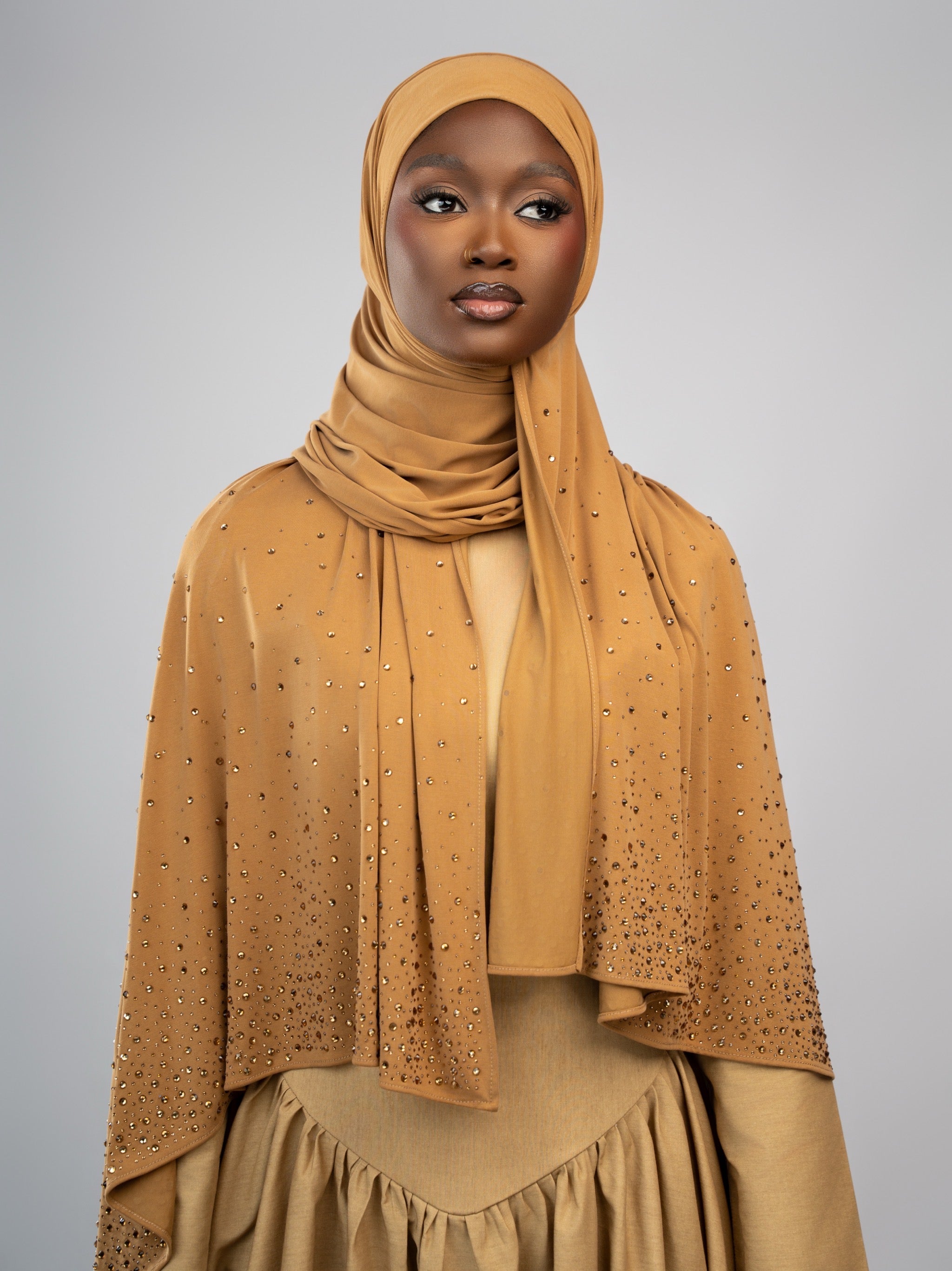 Box jersey breath strass