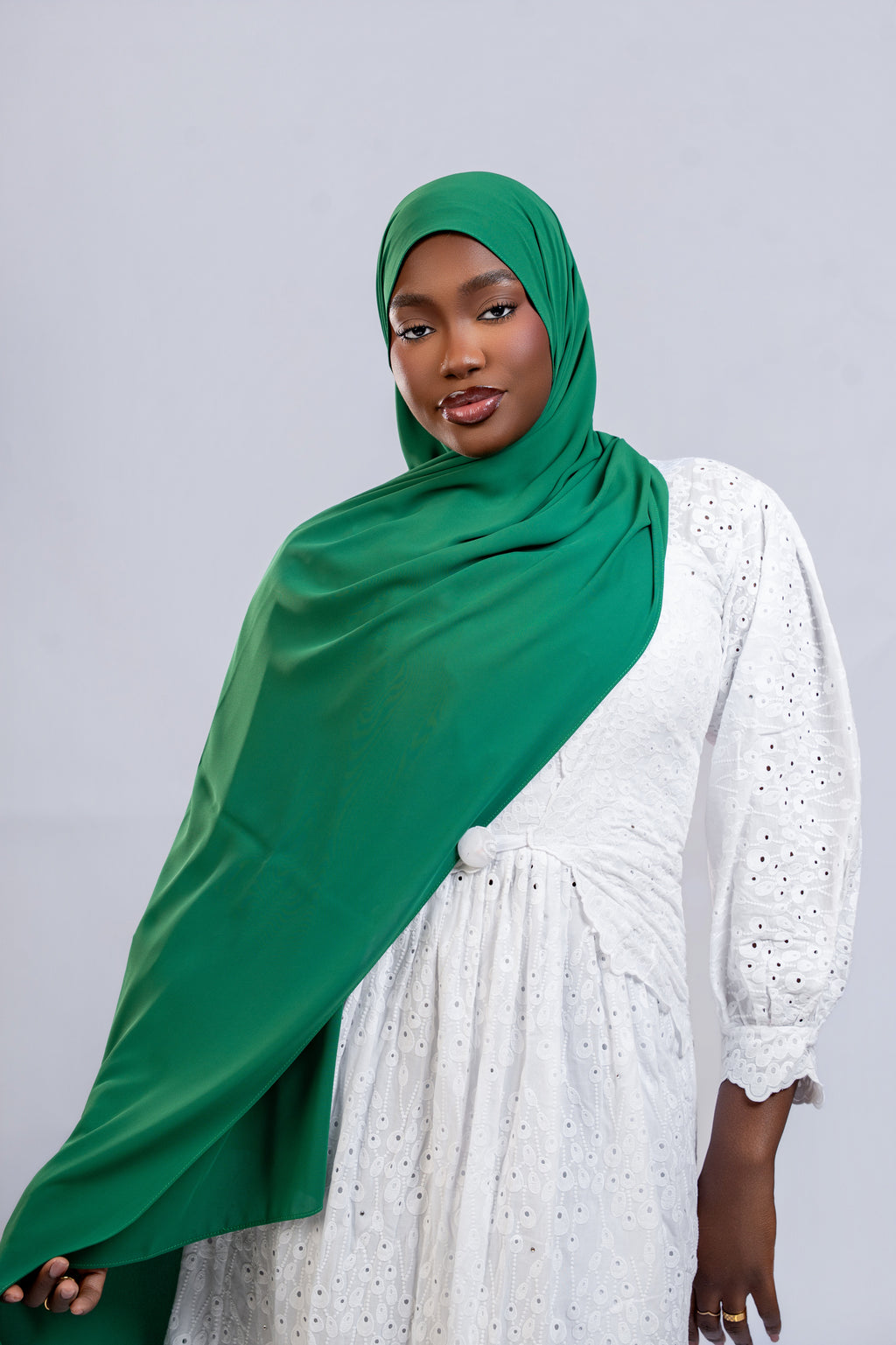 Mousseline premium Vert