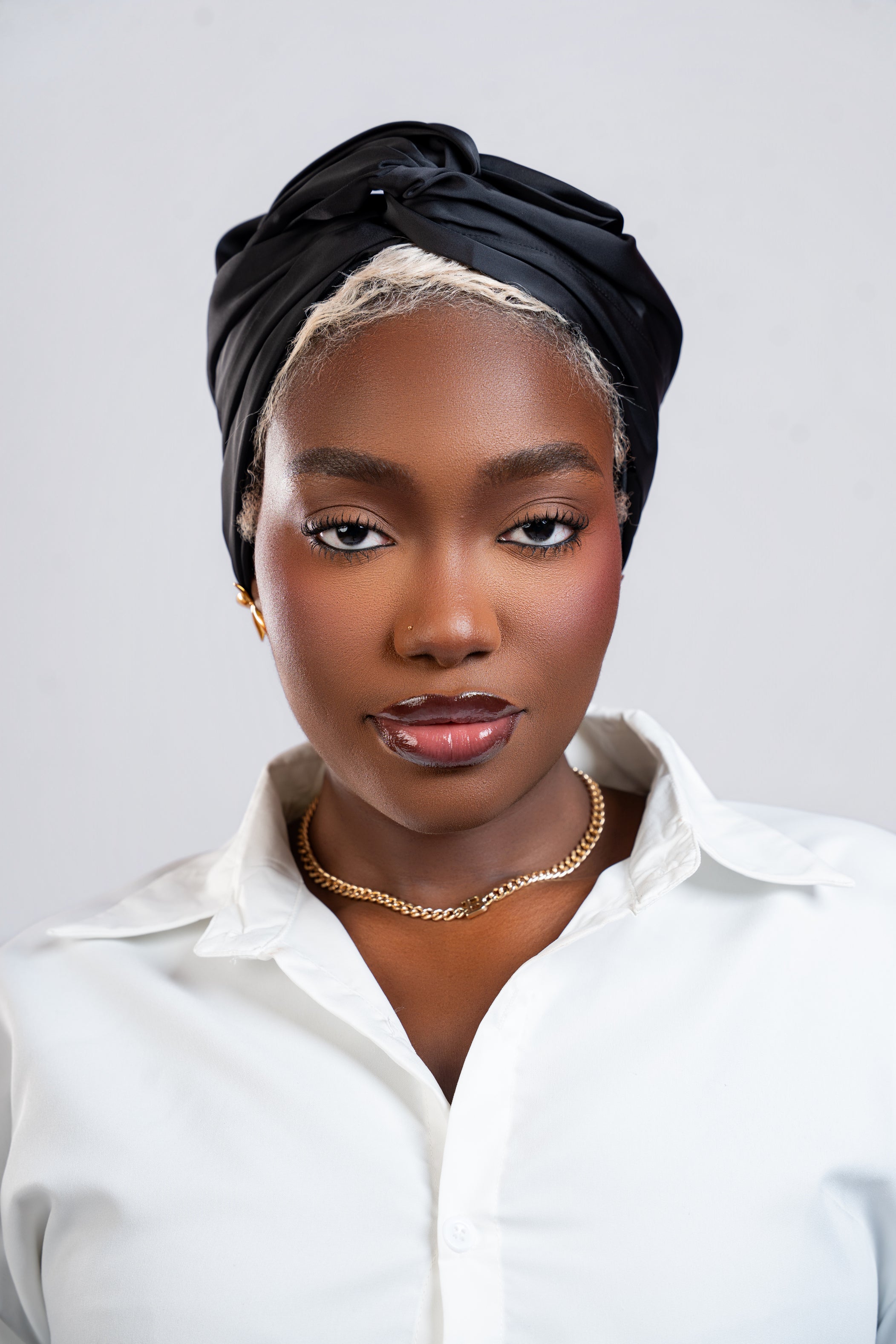 Turbans à enfiler Noir