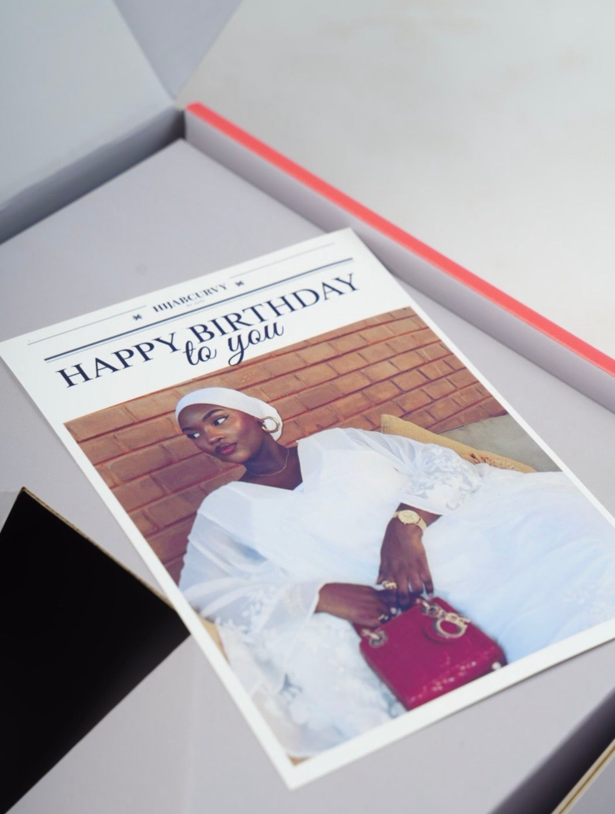 Carte avec photo personnalisée