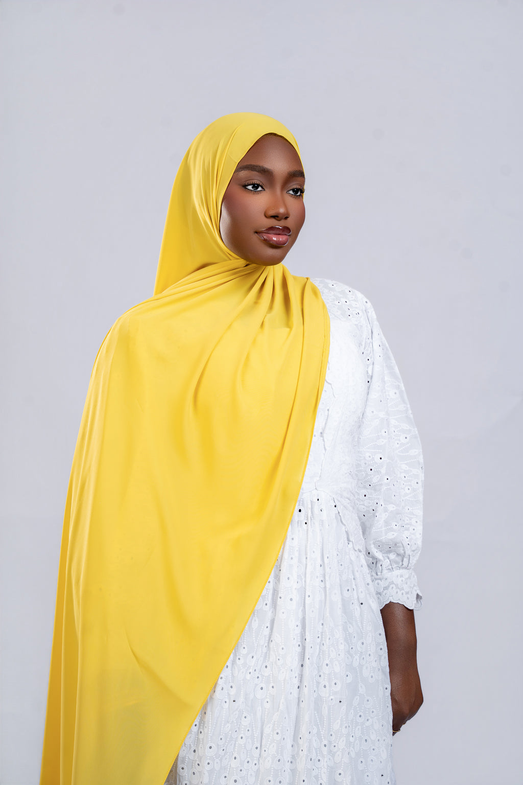 Mousseline premium Jaune