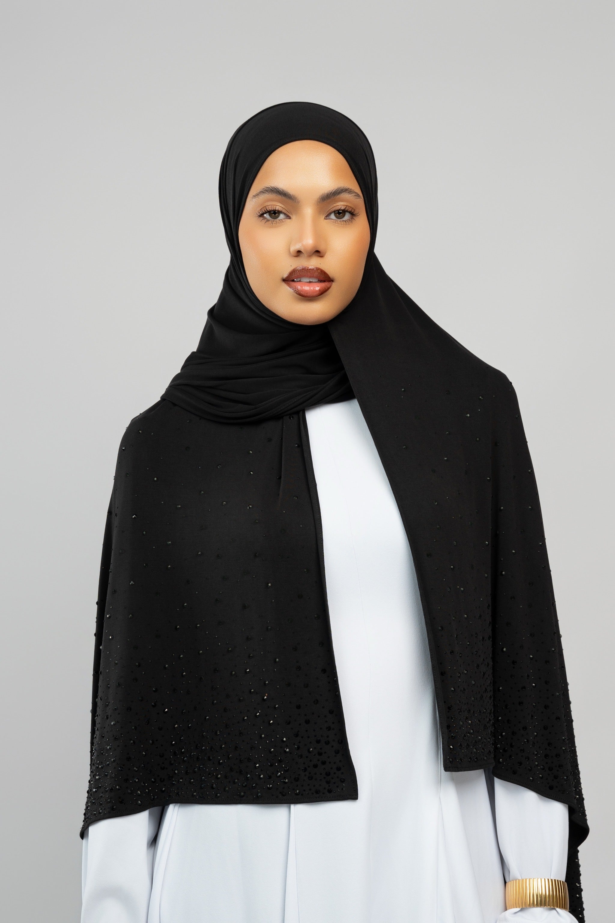 Jersey breath strass Noir