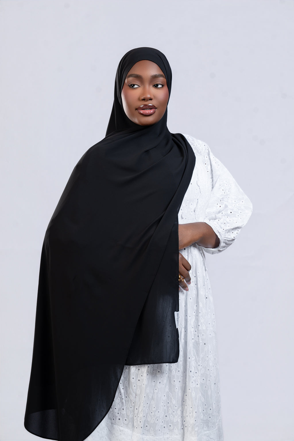 Mousseline premium Noir