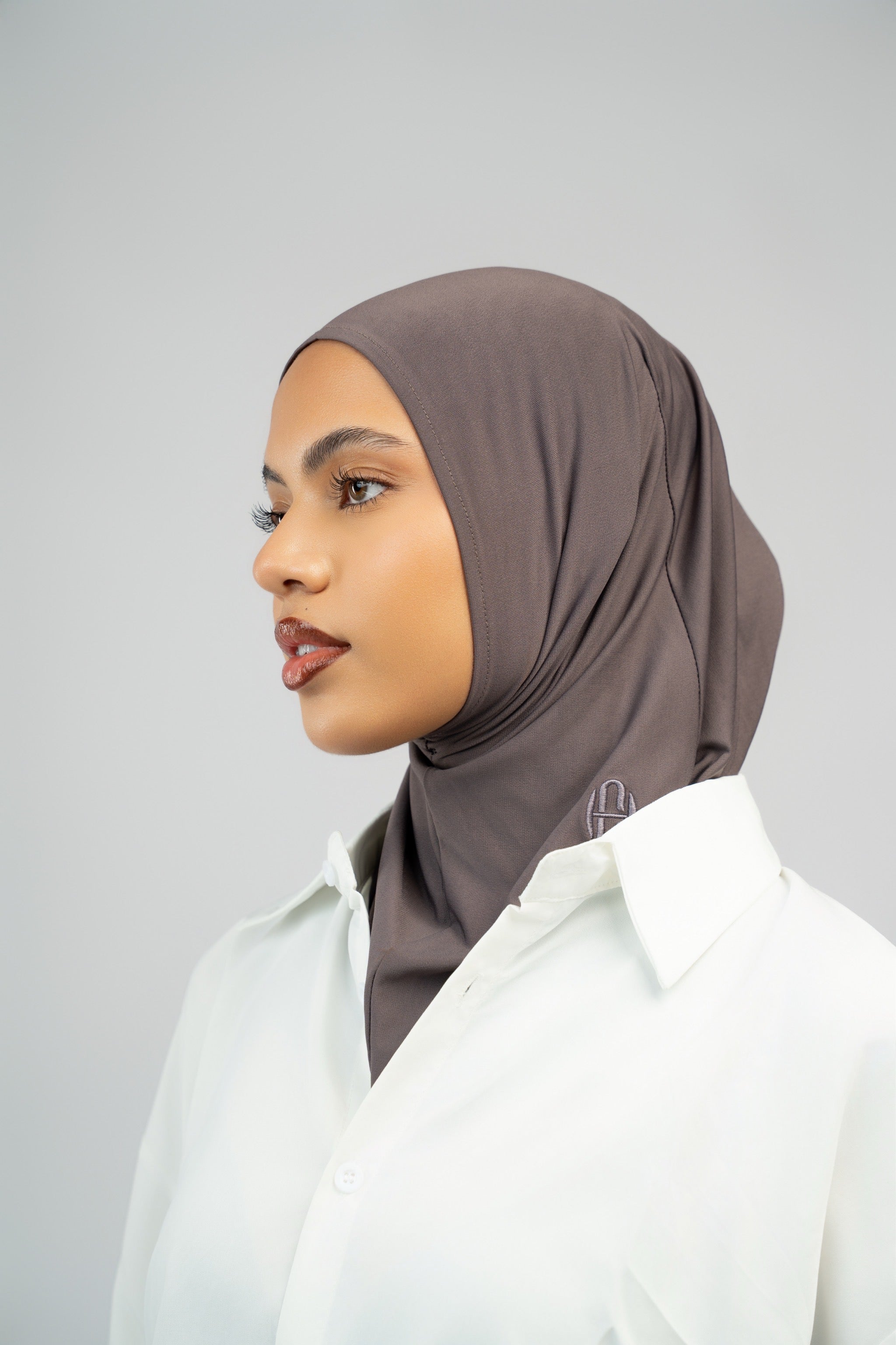 Cagoule premium Gris-mauve