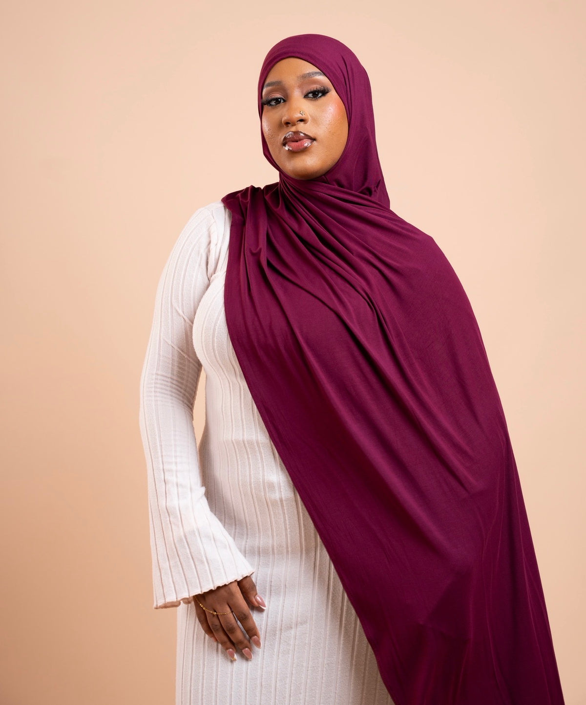 Hijab sans effort Bordeaux