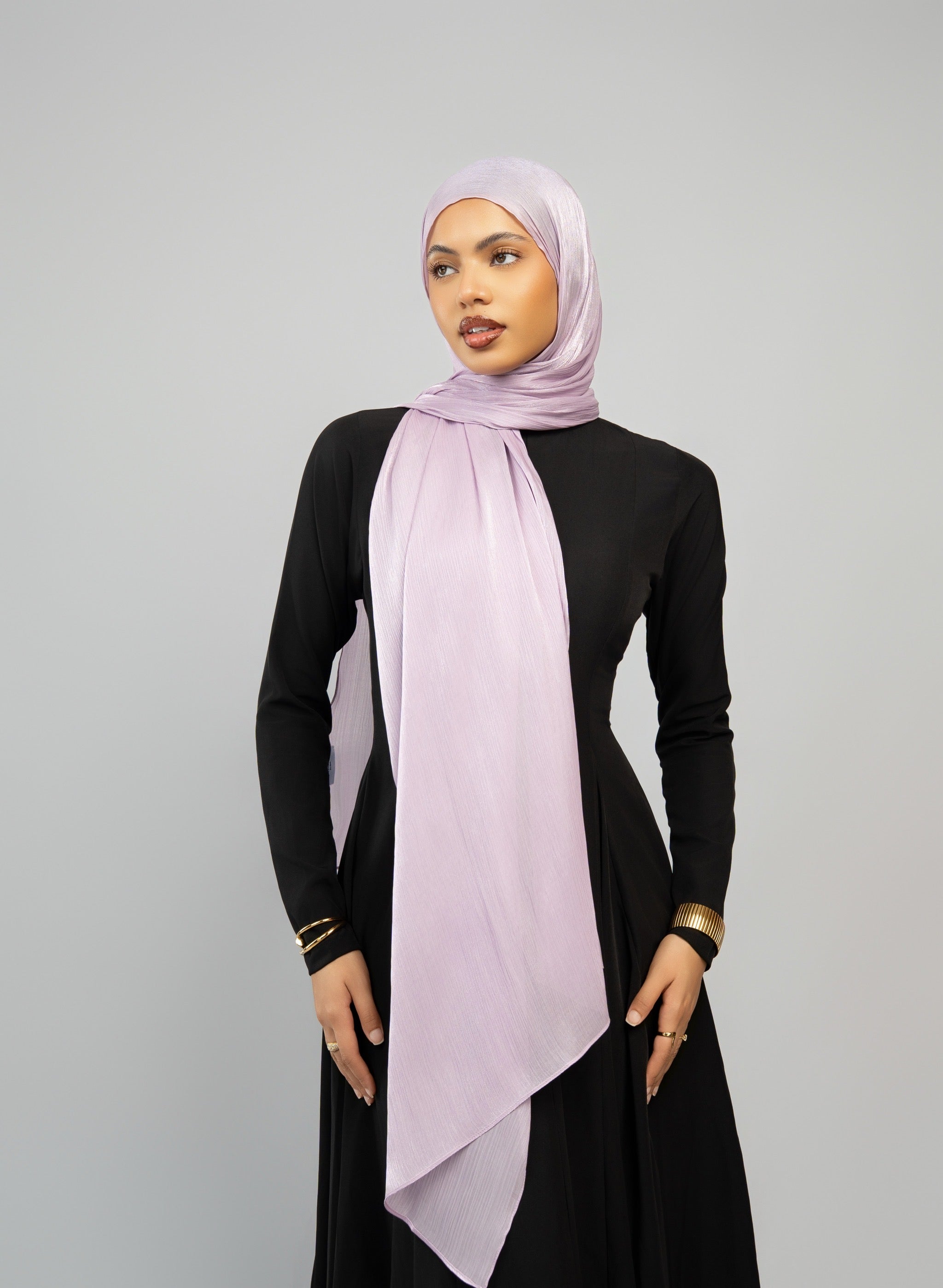 Hijab organza Lavande