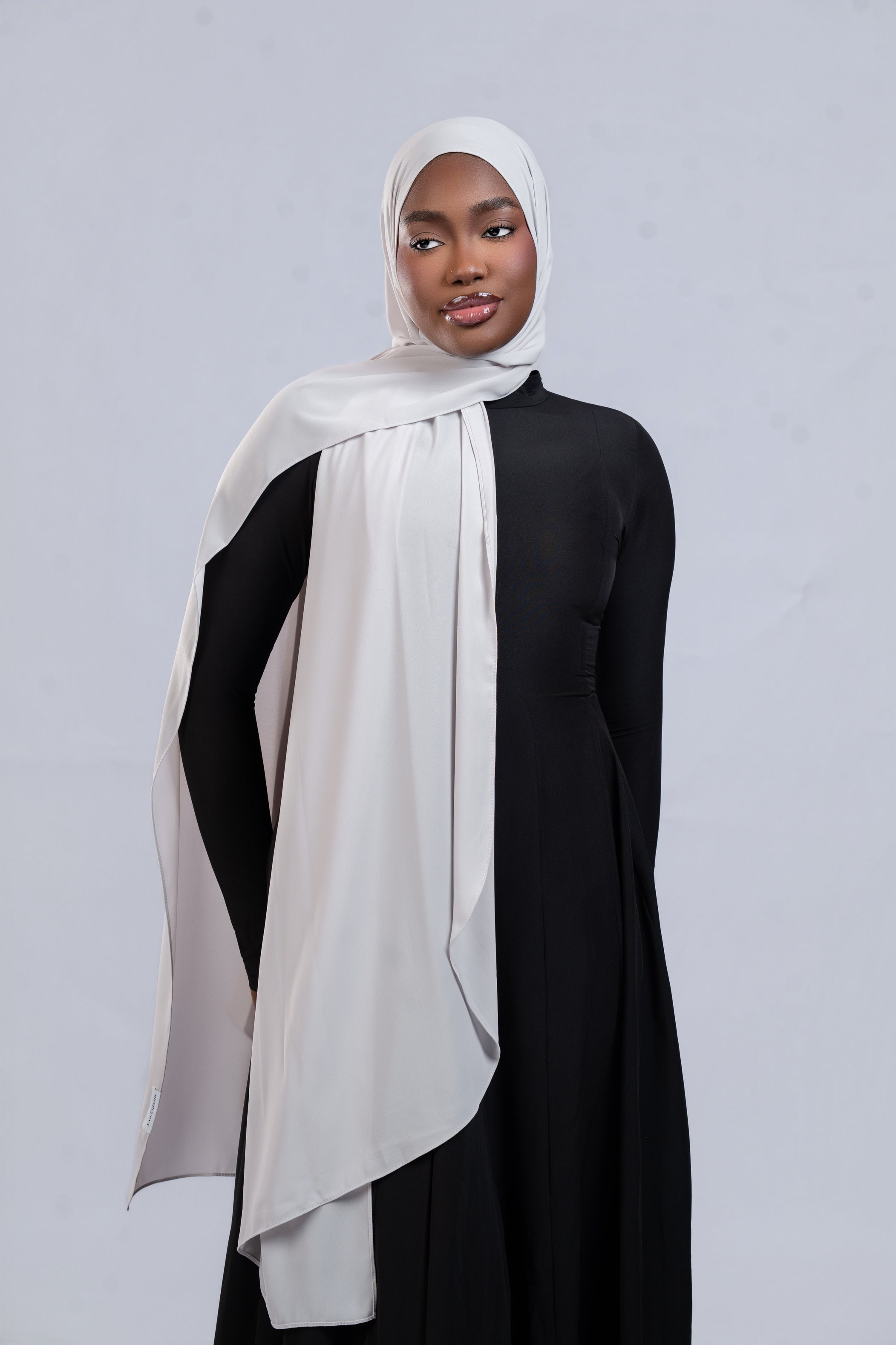 Mousseline premium Gris Clair