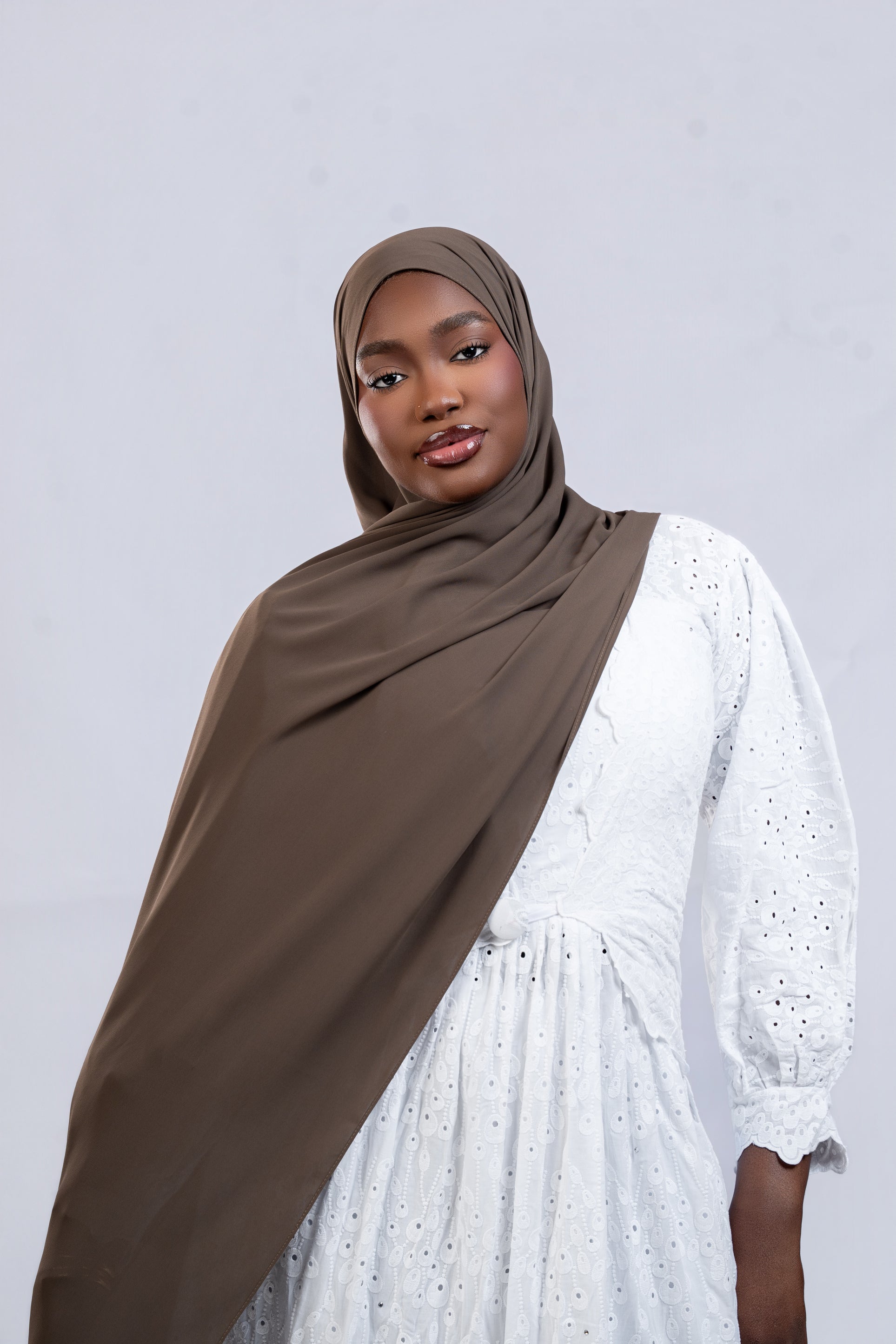 Mousseline premium Taupe Foncé