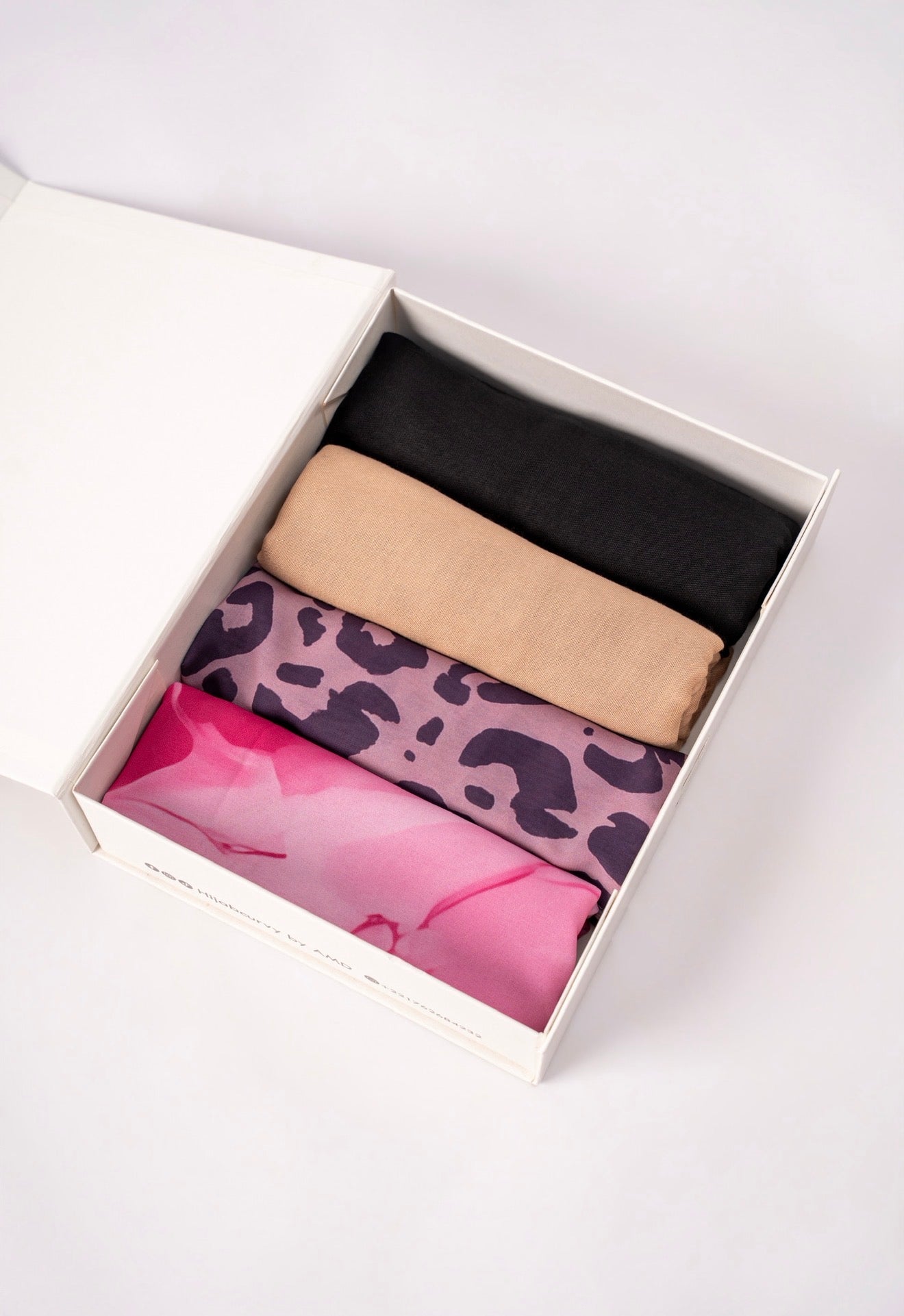 Box 4 mousseline imprimée & modal premium