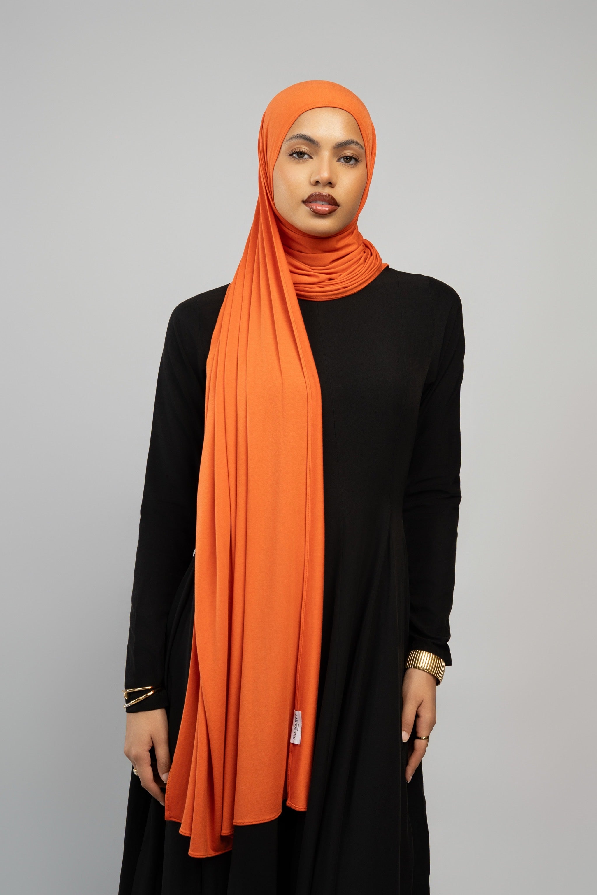 Hijab sans effort Orange