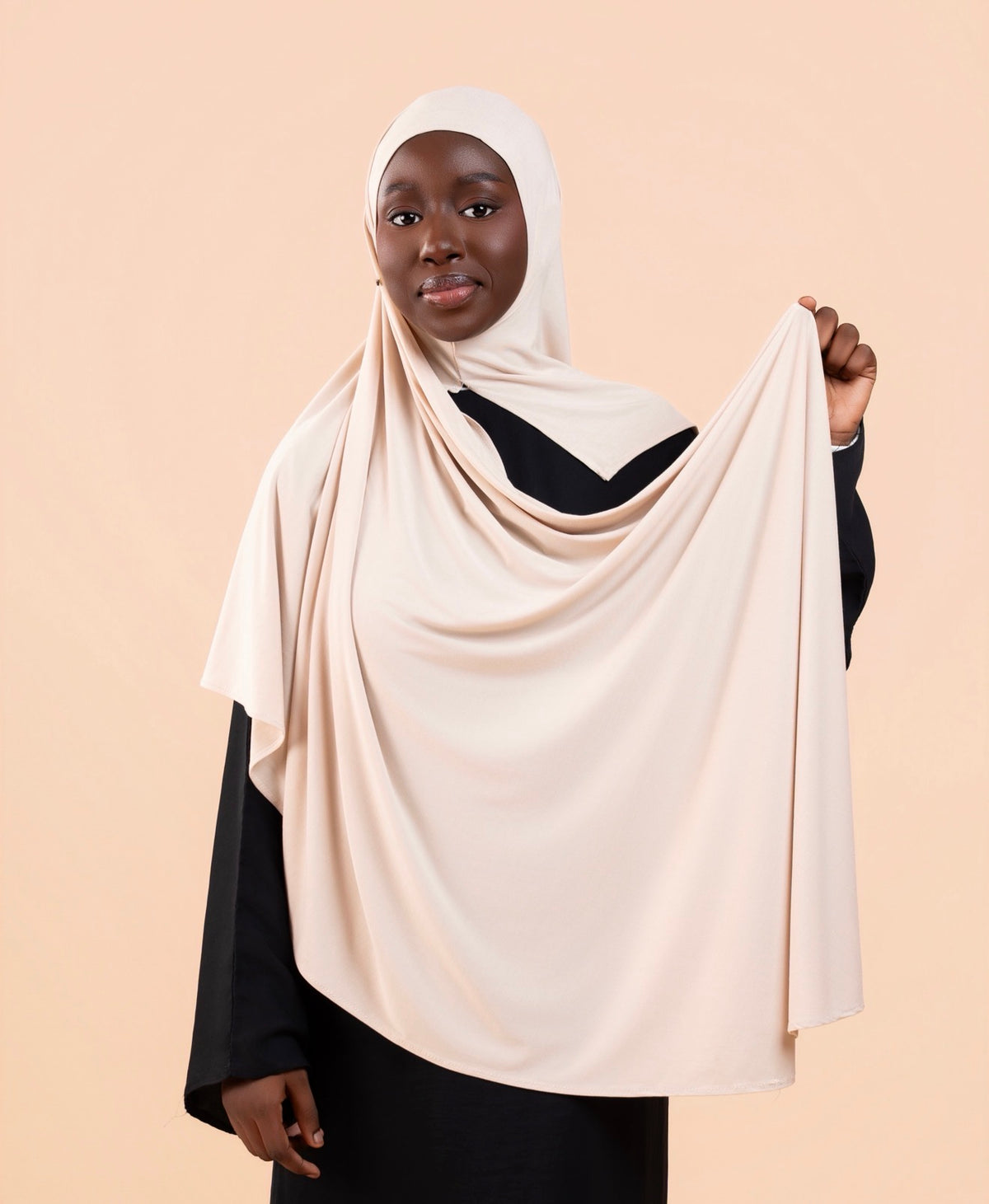 Hijab enfant Beige
