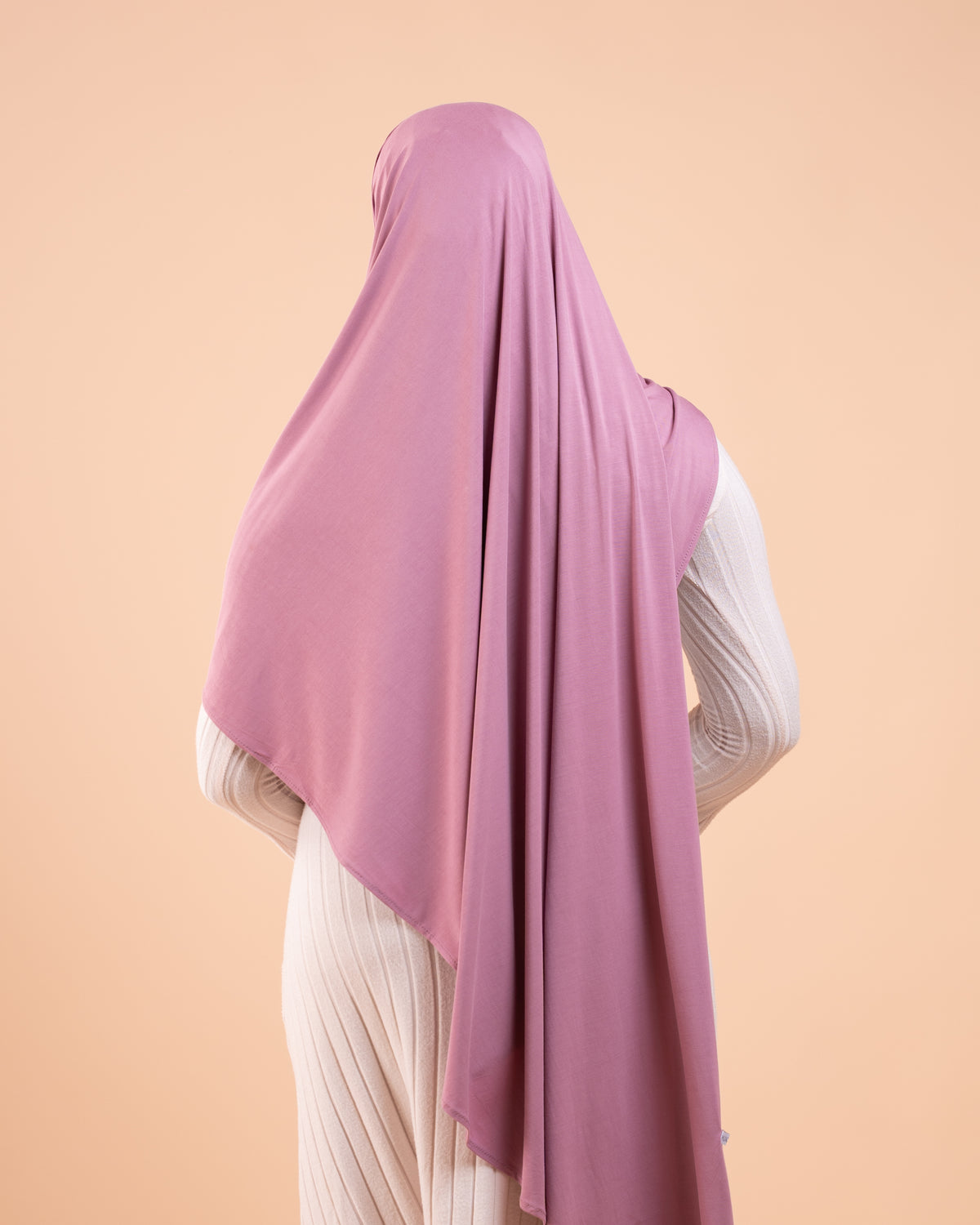 Hijab sans effort Nude mauve