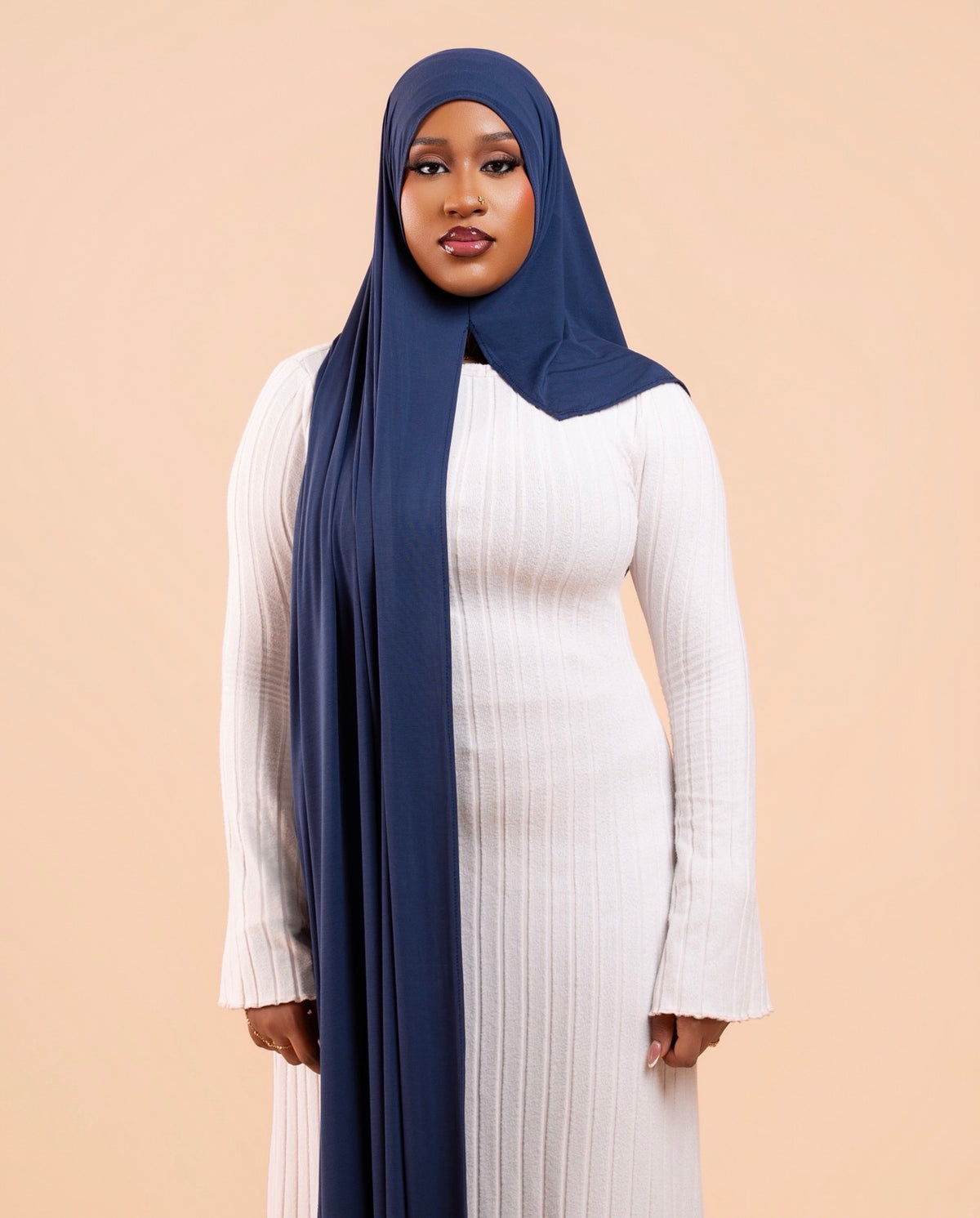 Hijab sans effort Bleu nuit