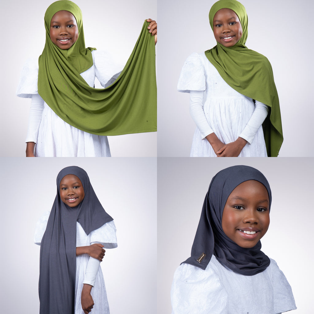 Hijab enfant Blanc