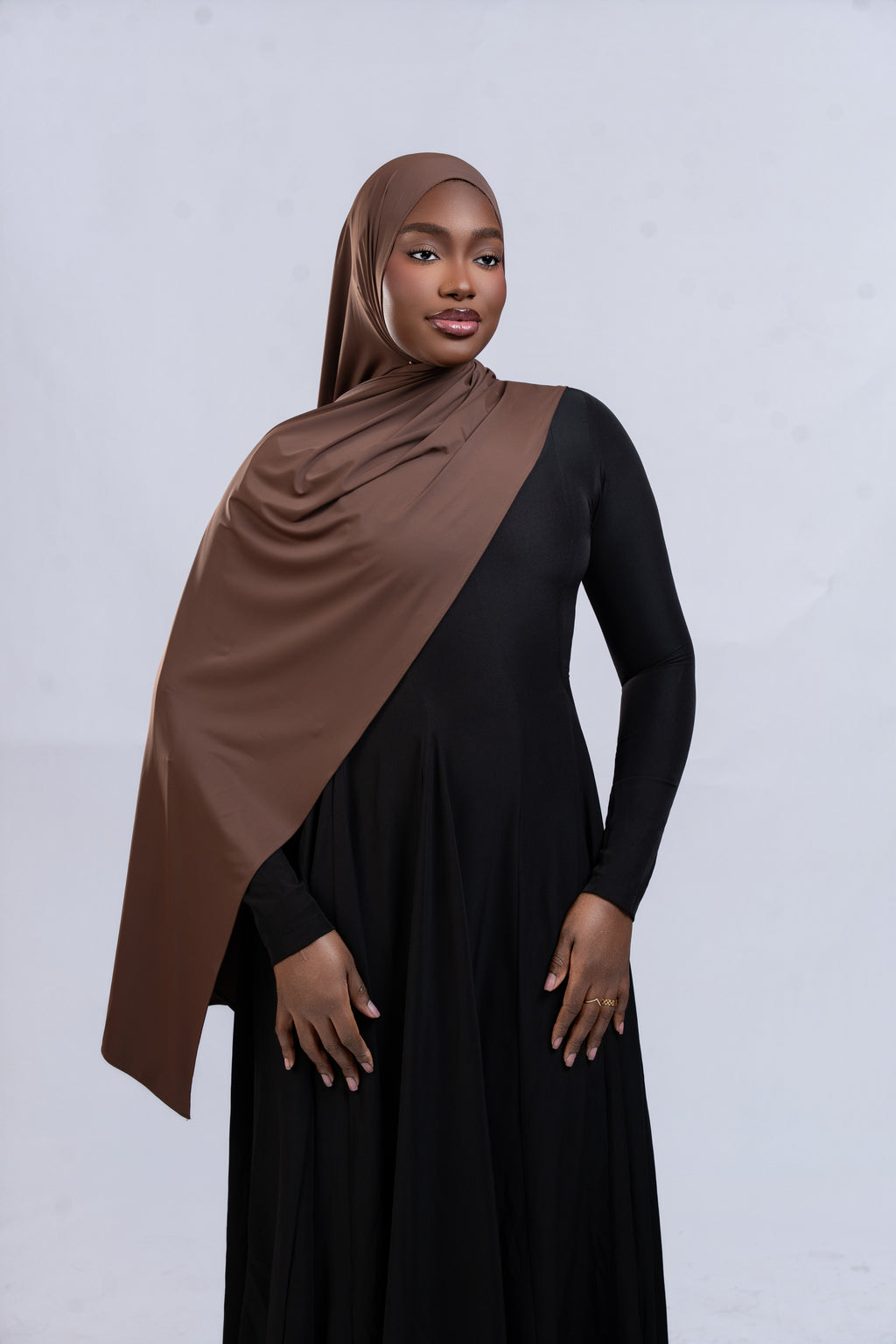 Nouveau Liquid jersey Marron