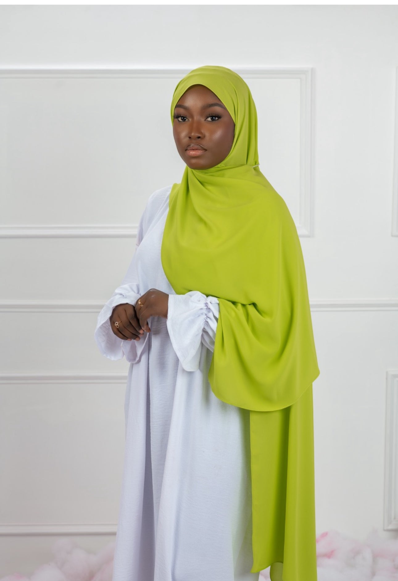 Mousseline Premium vert anis