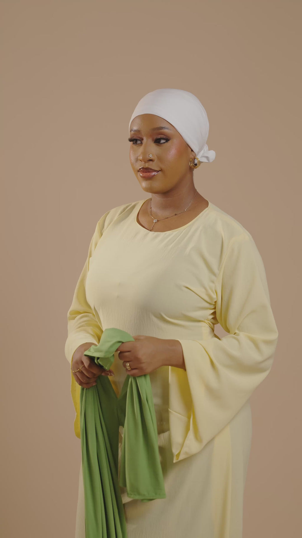 Duo Hijab Sans Effort Espresso Adulte & Enfant