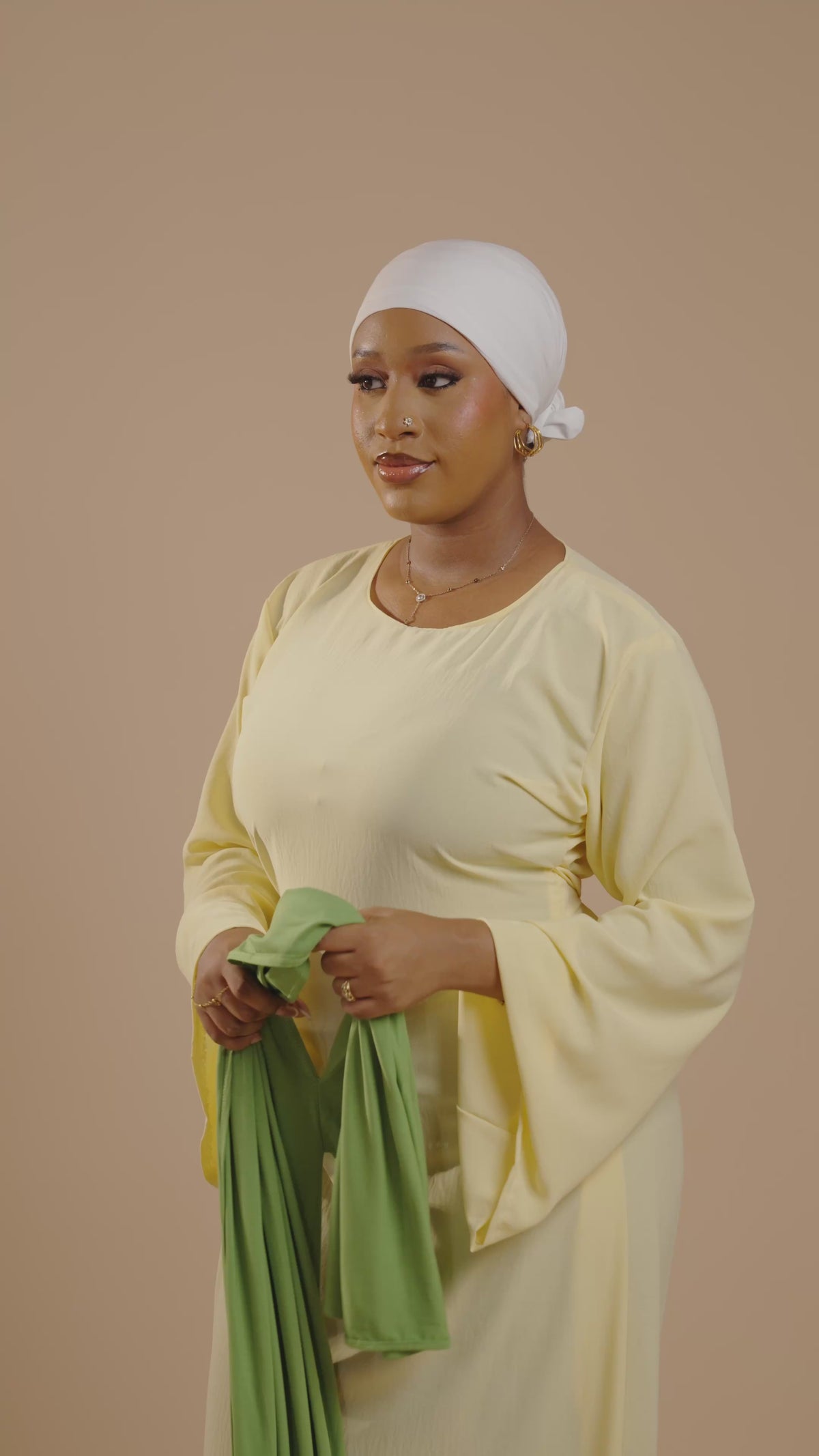 Duo Hijab Sans Effort Espresso Adulte & Enfant